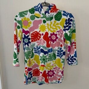 Boden Multicolor Floral Kids Cover up